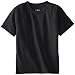 Kanu Surf Big Boys' Solid Swim Shirt, Black, Small (8)