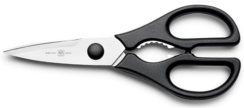 Wusthof WU5558 Kitchen Shears, 8″, Black