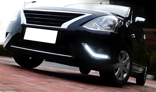 Kit de Luz Diurna LED Xenon Blanco para Nissan Versa 2015-2019 miniatura 4