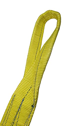 Kennedy Wire Rope & Sling Company 3inches x 4' 2-Ply Twist Eye Polyester Lifting Sling (Various Sizes in Listing) Made in The USA - Thumbnail 3