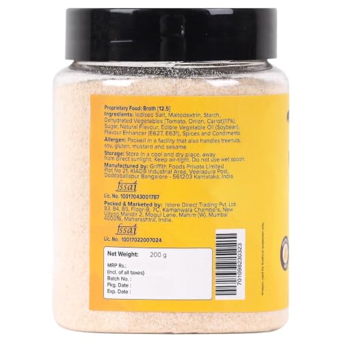 Image of Urban Platter Vegetable Bouillon & Broth Powder, 200g (Plant-Based | Instant Vegetable Stock | MSG-free | Umami-Rich)