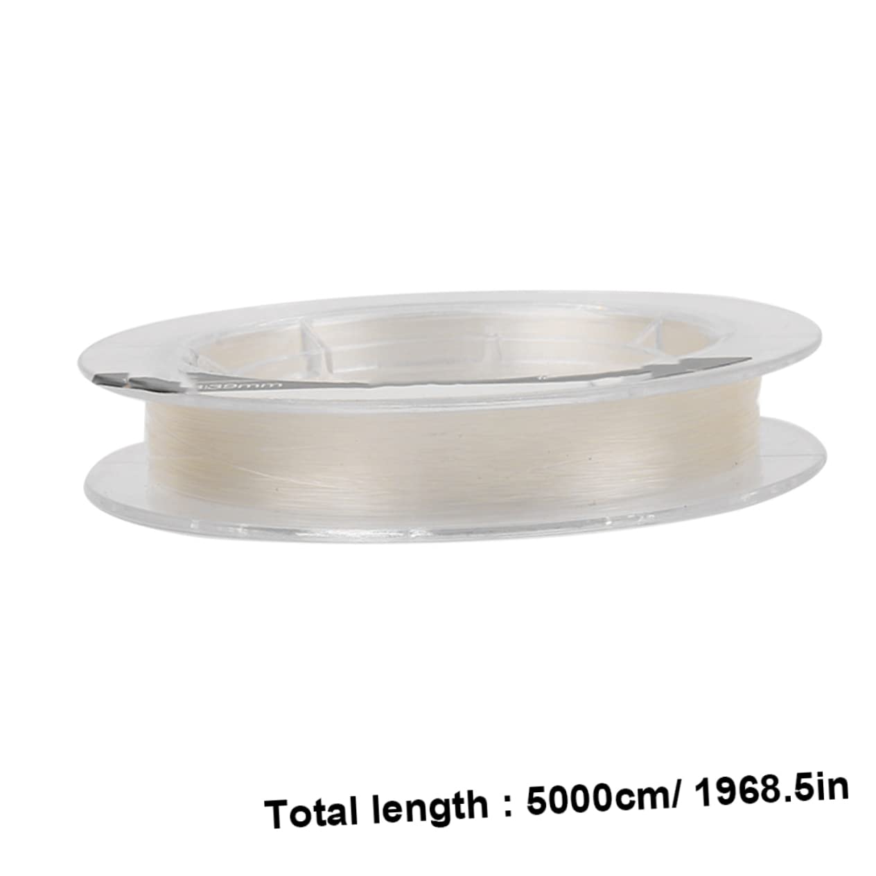 SUPVOX 1Roll High Toughness Carbon Fishing Line Wear Resistant Outdoor Angling Accessory Durable and Convenient Fishing Line for Relaxed Fishing Experience