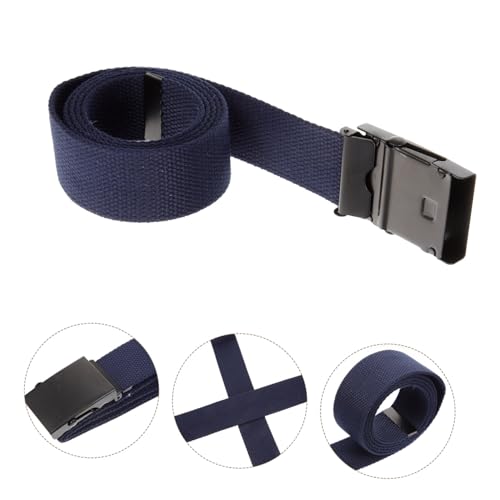Didiseaon Men Canvas Waist Belt Gentlemen Fashion Accessory for Casual and Sturdy Style4