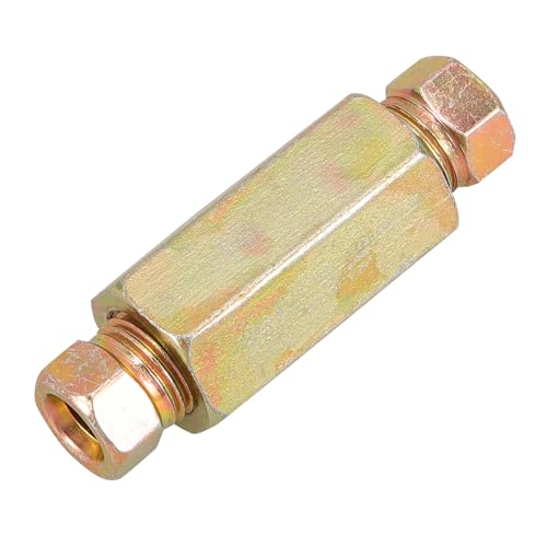Mikikit Raccord de Conduite de Frein Compact Raccord de Compression pour Tuyau de Frein Connecteur de Pression Fiable et Facile à Installer