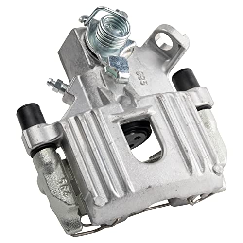 Image of TRQ Rear Left Brake Caliper w /Bracket Drivers Side