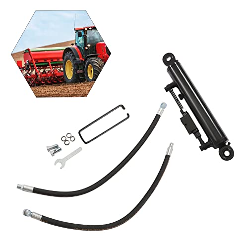 Hydraulic Top Link Cat. 2-2 with Locking Block 19 11/16-28” with 2 x Hose