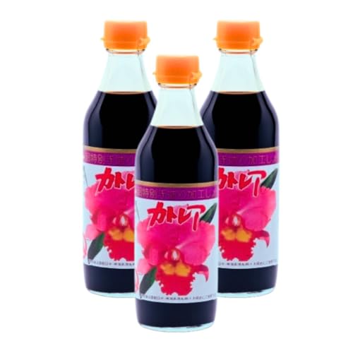 【中サイズ 3本セット】フジヨシ醤油 フジヨシのカトレア醤油 360ml×3本セット