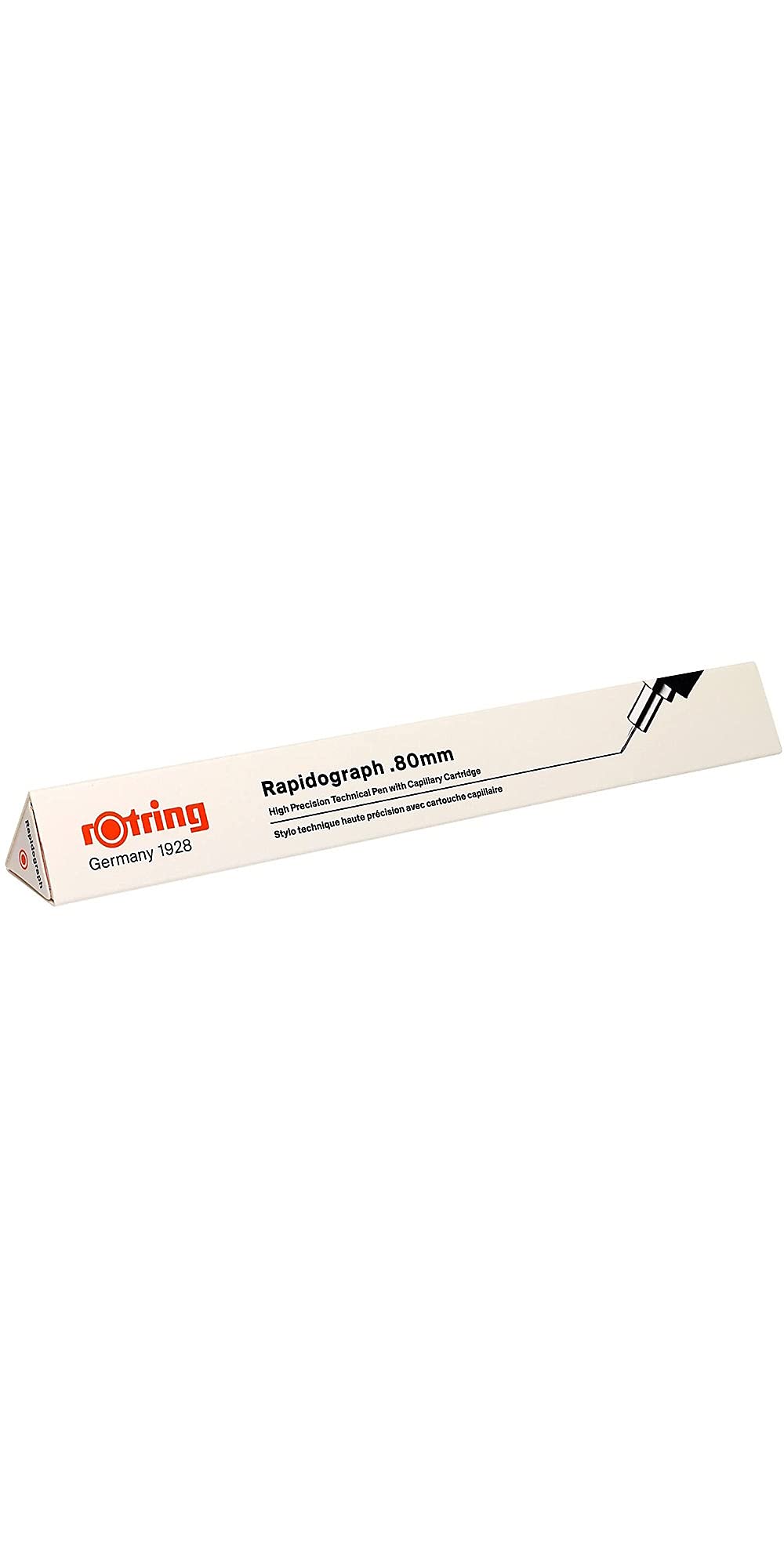 Rotring (1903474) Rapidograph estilógrafo de 0,80 mm