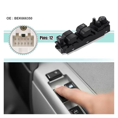 Commande de lève-vitre électrique conducteur résout vitre bloquée Mazda 3