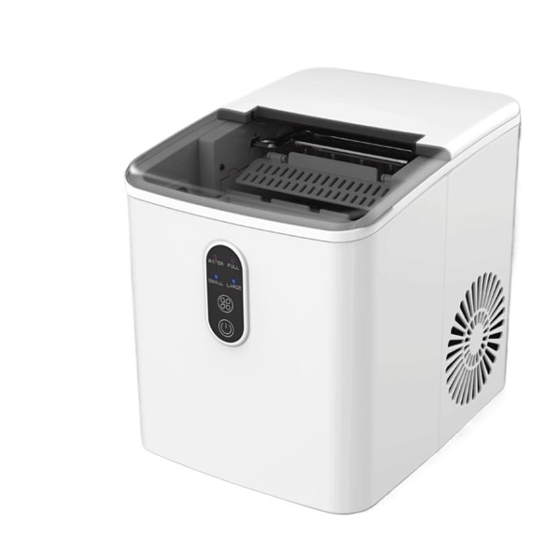 Ice Machine Small Home Round Ice 15kg Dormitory Mini Automatic Ice Making Automatic Cleaning