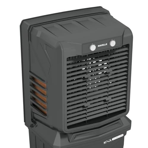 Image of Havells KoolTitan 165L Premium Commercial Air Cooler | Dual Flow Technology | Powerful Air Delivery | Metal Blade Fan | Honeycomb Pads with Bacteria Shield | Auto Fill | Heavy Duty