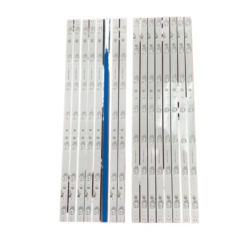 Tira de LED para TH-55AX670K y TX-55AX630D repuesto iluminación de TV 16 Uds