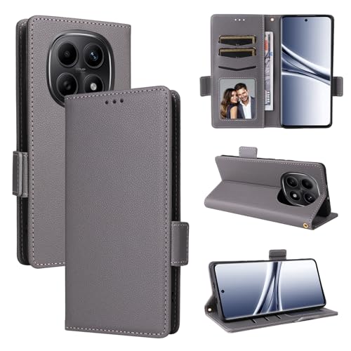 �Ή��@�� for Xiaomi Poco M8 5G,�Ή��@�� for Redmi Note 15 �t���b�v���X�^���h �}�O�l�b�g�J�� �E�H���b�g�^�P�[�X Grey