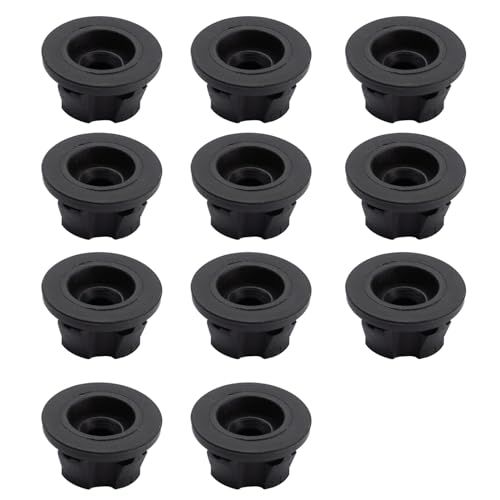 10 PCS Befestigungselement Gummi Motorabdeckung, Befestigungselement Motorabdeckung, Motorabdeckungstüllen für CLS GLK ML SLK Sprinter Valente Viano Vito, 6420940785, Schwarz