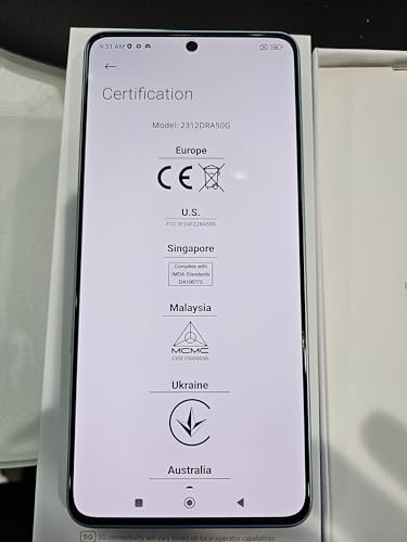 Xiaomi Redmi Note 13 PRO 5G + 4G LTE (256GB + 8GB) 6.67" 200MP Triple (Tmobile Mint Tello & Global) Global Bands Unlocked + (Fast Car Dual Charger Bundle) (Ocean Teal (Global ROM))