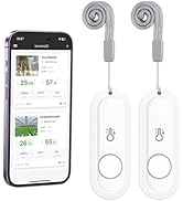Ankilo Neueste Bluetooth Thermometer Hygrometer, Mini Kabelloses Thermo Hygrometer mit Smart Sens...