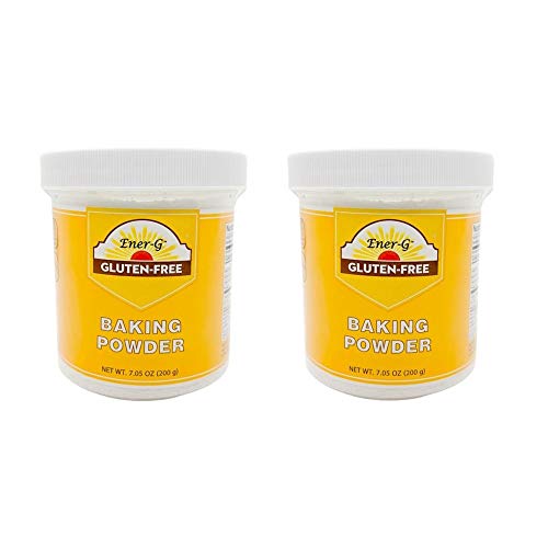 Aluminum-Free Baking Powder Substitute by Ener-G | Gluten Free, Vegan, Nut Free, Non-GMO, Kosher | 7.05 oz Package-2 Pack