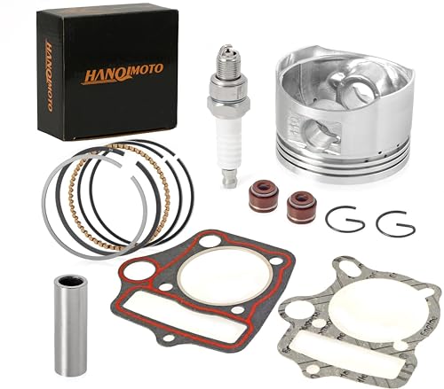 Piston Rings Gasket Set 52.4mm Bore Replacement for Kazuma Taotao Sunl Coolster SSR 110cc 125cc ATV Pit Bike by HANQIMOTO - Used condition - US$8.77