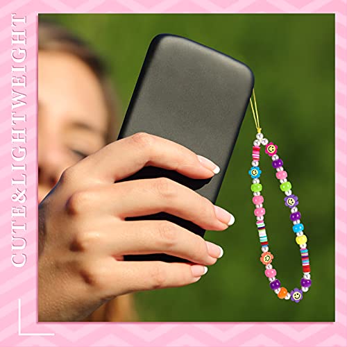 6-Pieces-Phone-Beaded-Chain-Charm-Lanyard-Wrist-Strap-Mobile-Phone-Lanyard-Colorful-Rainbow-Phone-Chain-Strap