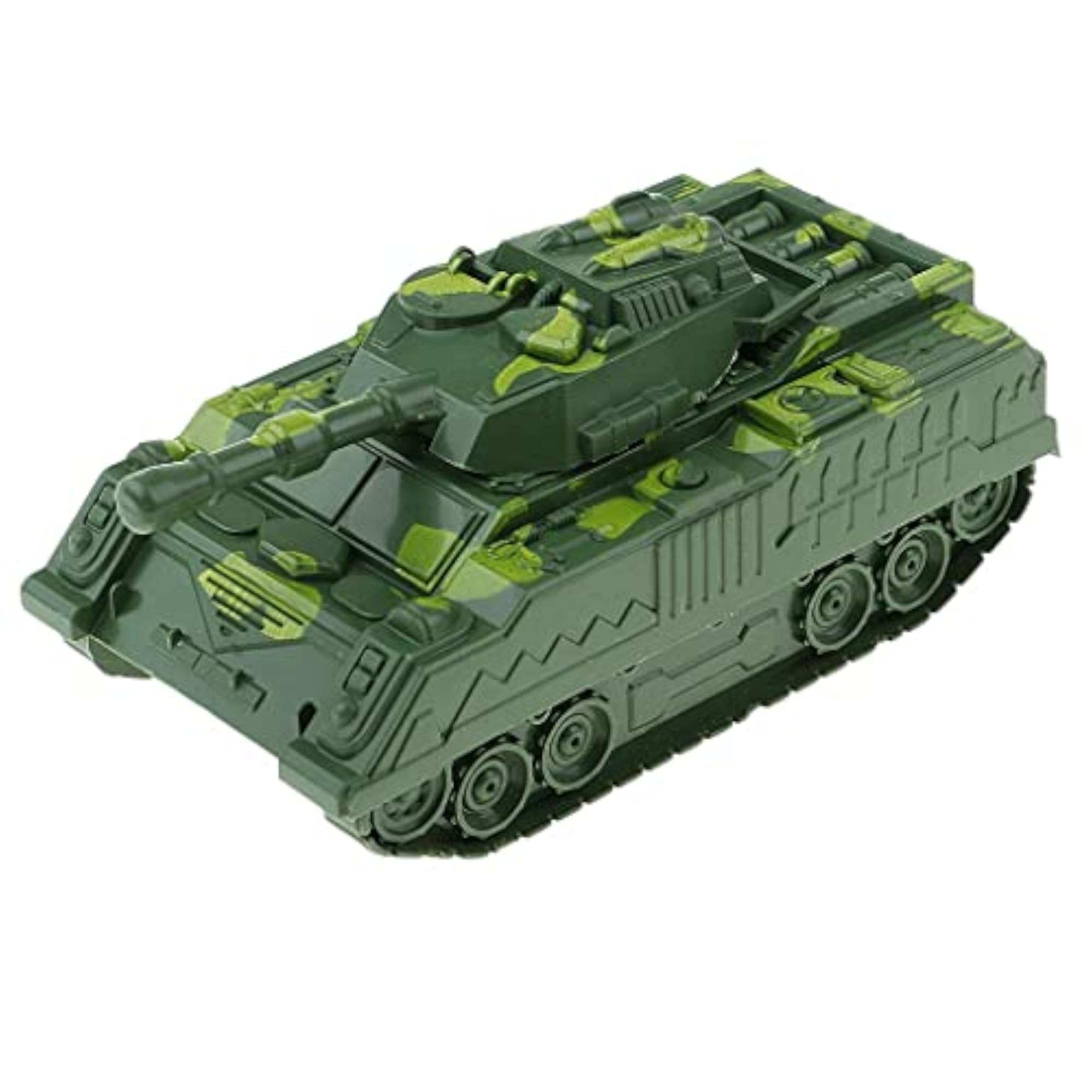 5Pcs PVC Military Combat Tank Mini Model for Table Decoration