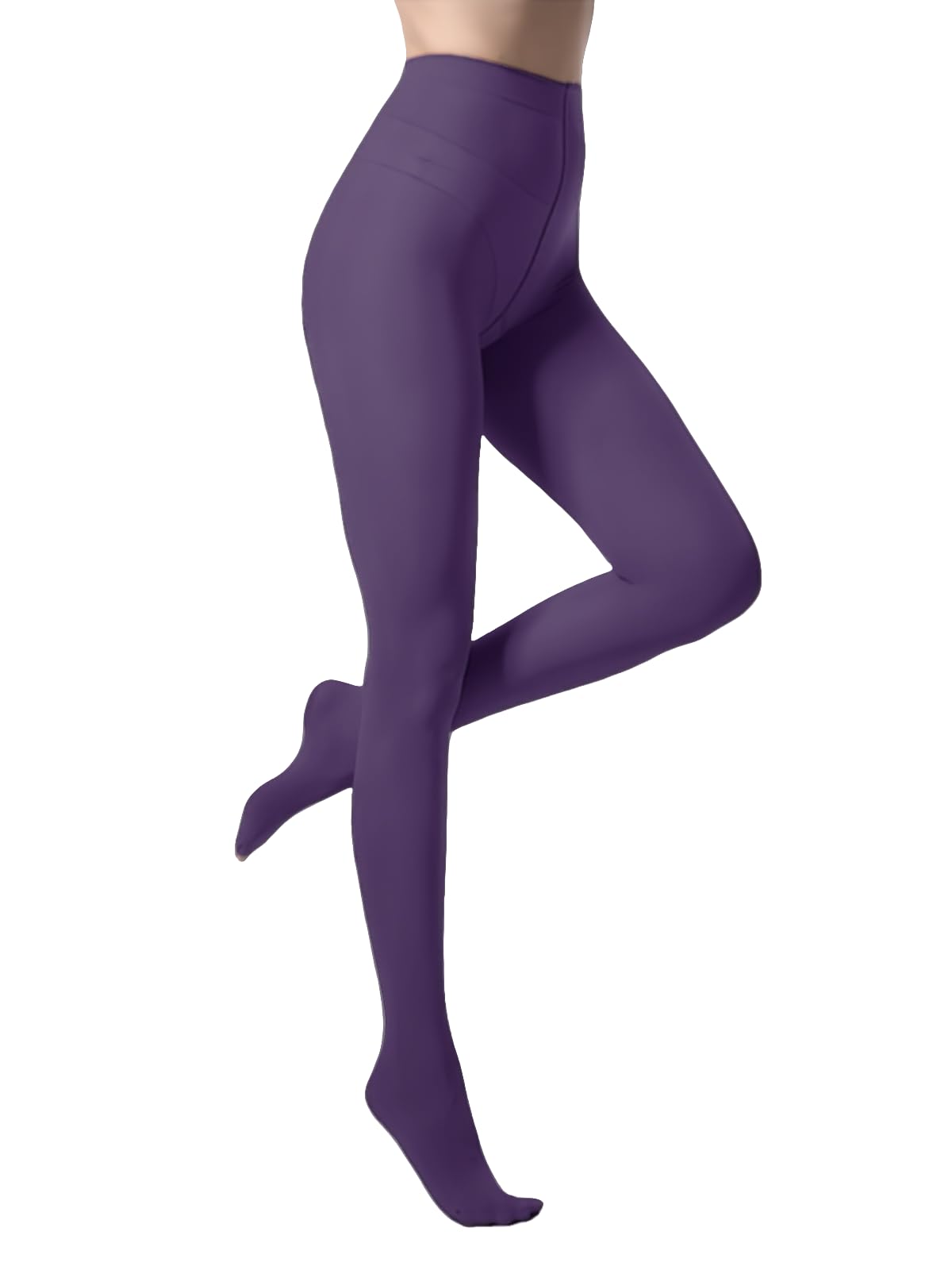Malustar 40 Denier Coloured Tights (Violet)