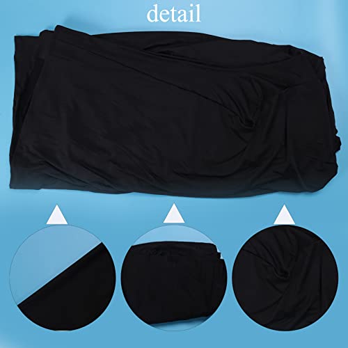 Couverture de lit de beauté noire stretch pour extension de cils - 7