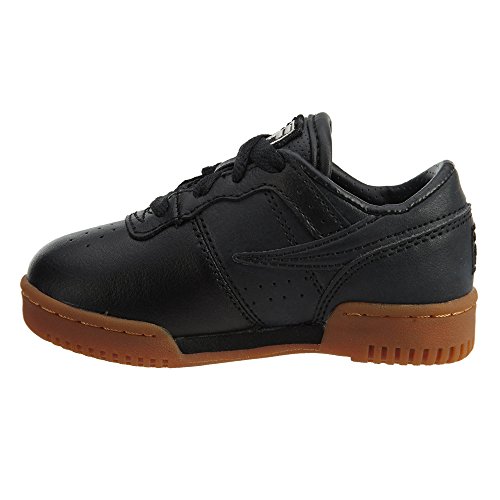 Fila Baby's Original Fitness Shoes Black/Black/Gum 6.54