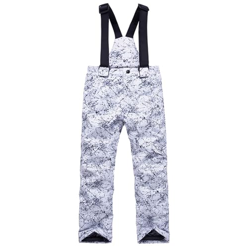 Pantalon de ski chaud enfants garçons filles hiver plein air 8-13 ans