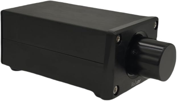 Stereo RCA Analog Signal Volume Controller HiFi Audio Line Volume Control attenuator for Home Audio