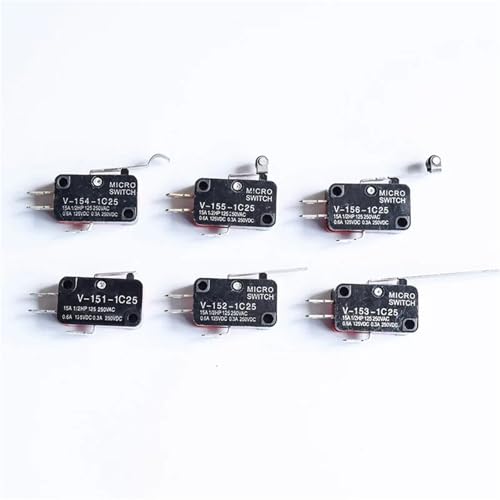 Microswitch momentáneo V-153 de 15A para control sin fallos 2