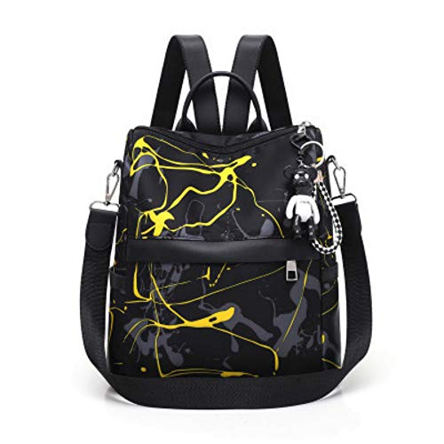 Sac à bandoulière anti-vol pour femme - Sac imprimé et léger pour l'extérieur