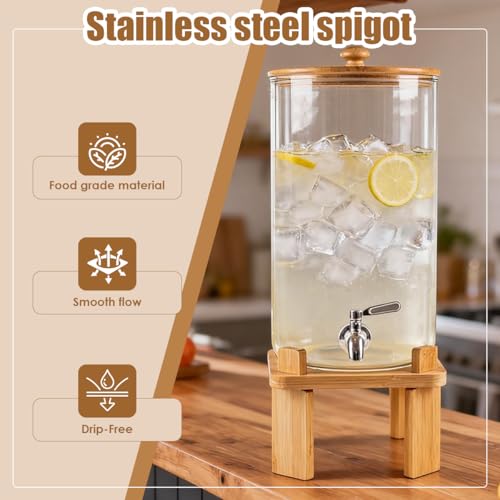 Commercial Juice Dispenser Triple Bowl