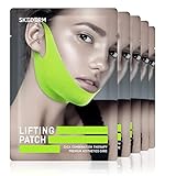 Skederm Lifting Patch Cica V Shaped Slimming Face Mask Double Chin Reducer V Line Lifting Mask Neck Lift Tape Face Slimmer Patch For Firming and Tightening Skin Hydrogel