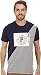 U.S. Polo Assn. Men's Diagonal 125th Anniversary Color Block Crew Neck T-Shirt