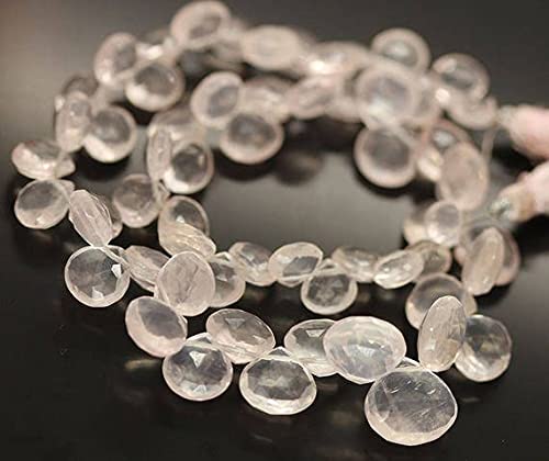 Quartz rose perles coeur créations bijoux bohèmes et ateliers DIY entre amies