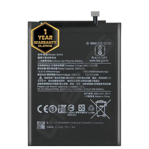 Image of Original BN4A Battery for Redmi Mi Note 7 Pro /Note 7 / Note 7S Battery with 1 Year Warranty** (F000198)