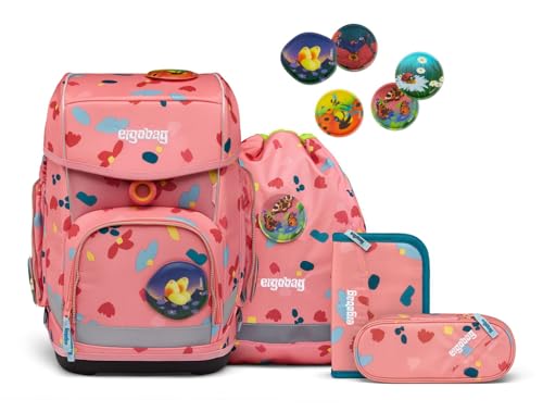ergobag Cubo Schoolbag Set 5-teilig ZitronenfaltBär