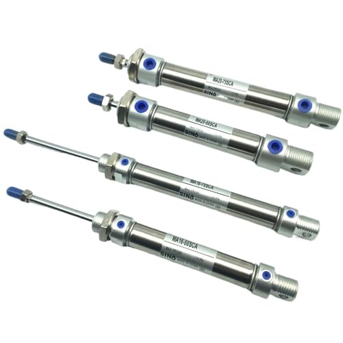 Vérin pneumatique MA20-50SCM mini cylindre pour espaces restreints