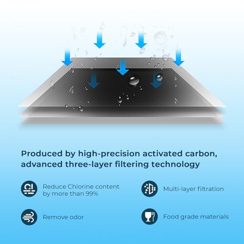 Image of Crystala Filters XWFE (Built-in CHIP) Refrigerator Water Filter 4-Pack