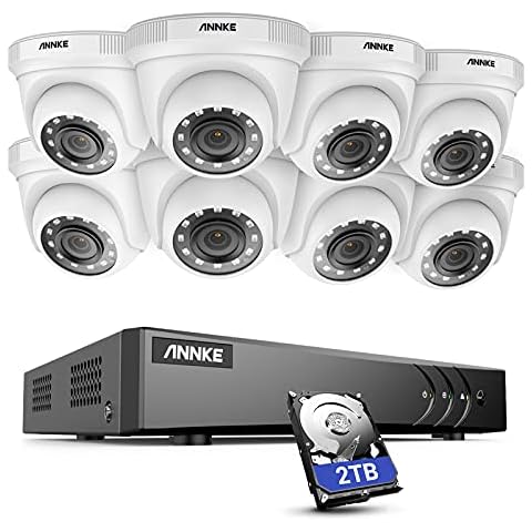 ANNKE 8CH 5MP Lite H.265+ AI CCTV Camera System Cover