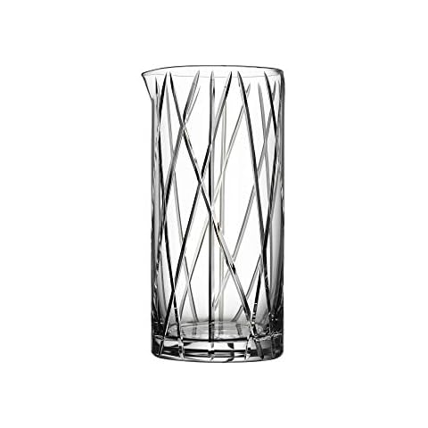 Orrefors City Mixing Glass with bar Spoon, Clear Cover