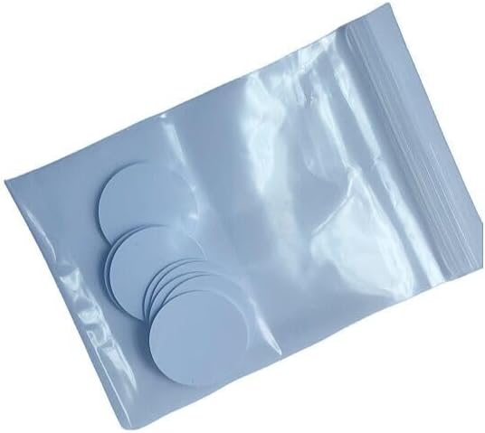 YARONGTECH NFC 215 Cards, NTAG215 NFC Round Cards NFC 215 Card Tag Compatible with TagMo NFC Enabled Mobile Phones and Devices (10 Pieces)