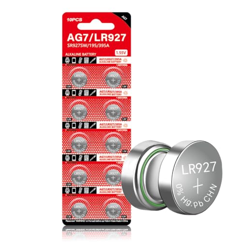 Cotchear AG7 Coin Battery LR927 SR927SW 10-Pack