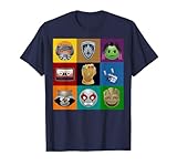 La camiseta estampada Emoji de los Guardianes de la Galaxia de Gran Heather Oscura