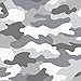 Produktbild Grey Camouflage Tapete- WOW010
