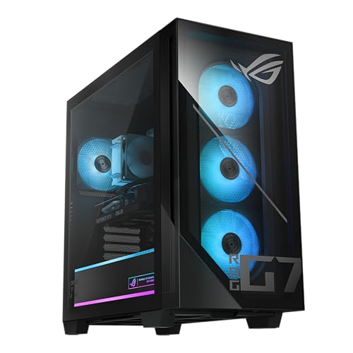 Image of ASUS ROG G700 (2026) Gaming Desktop PC, Intel Core Ultra 7 265KF Processor, NVIDIA GeForce RTX 5070, 1TB M.2 NVMe PCIe 4 SSD, 16GB DDR5 RAM, Windows 11 Home, G700TF-DB774