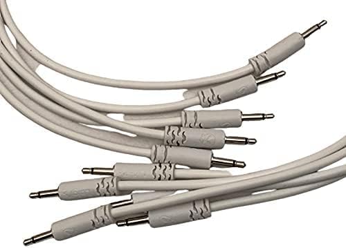 Câbles Eurorack Luigi's Modular Spaghetti blanc 150 cm haute fidélité pour patch