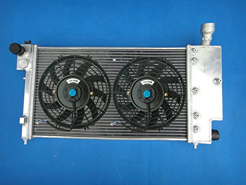 FSMOTO Radiador de aluminio   ventiladores