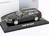 Maßstab: 1:43 Minichamps Audi A6 Avant 2004 schwarz 1:43