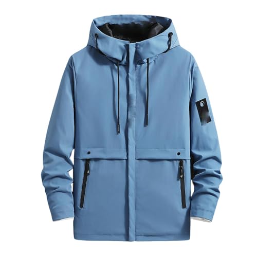 Veste à capuche ajustée homme style coréen pour le printemps